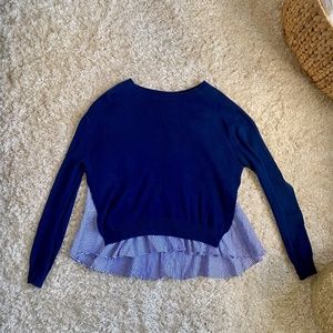 Central Park West Two piece sweater tank